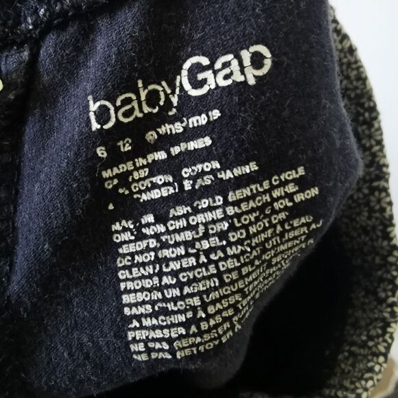 3/$15  Gap leggings size 6-12 m - Picture 2 of 4